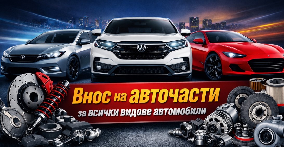 Внос на авточасти за всички видове автомобили